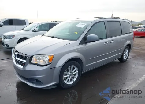 2016 Dodge Grand Caravan Sxt из США, поврежденный, VIN 2C4RDGCG6GR320985